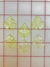Decorative Gems - .75-inch Leaf Design Acrylic 6-Pack Close-Out